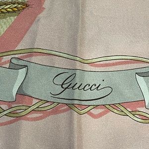 Gucci silk scarf